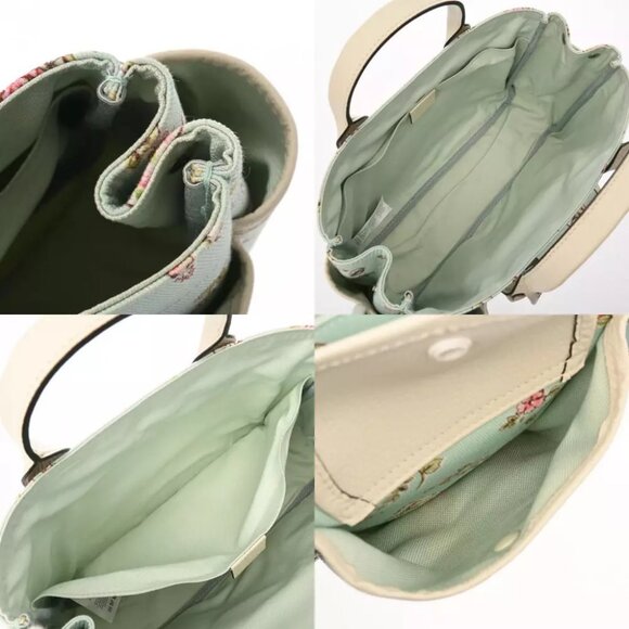 GUCCI Children's Dog/Flower pattern Mint Green/White/Blanc - Picture 10 of 12